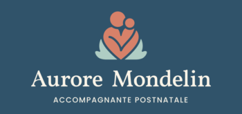 Logo de Aurore Mondelin, accompagnante postnatal, représentant un parent et son enfant entouré de son soutien.